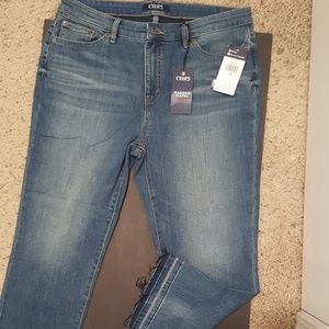 Cute Fray Capri  jeans